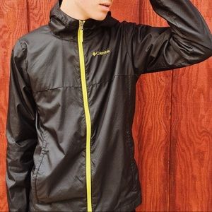 Black Columbia Windbreaker